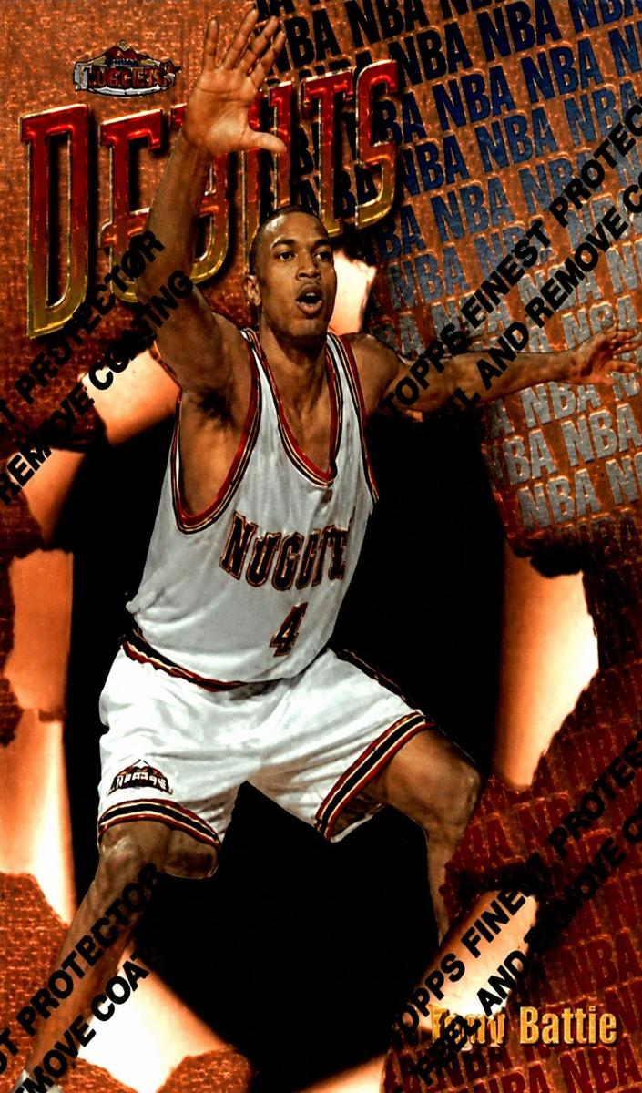 1997 Tony Battie [w/ Coating] #105