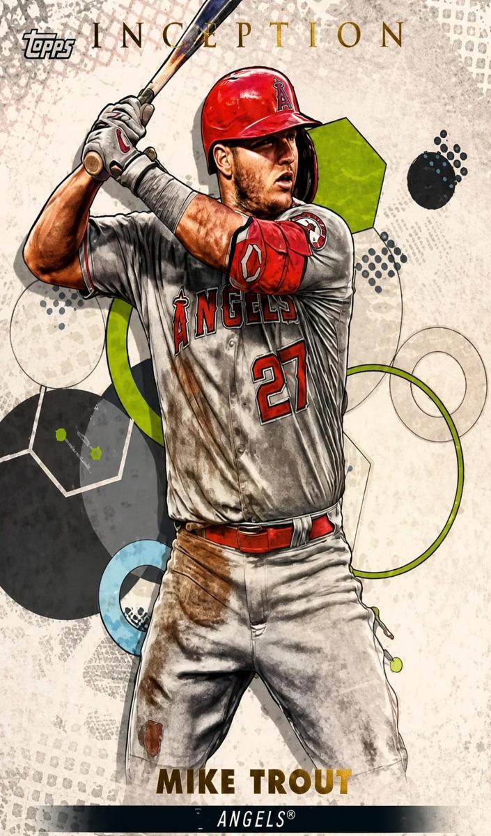 2022 Topps Inception Mike Trout #1 card