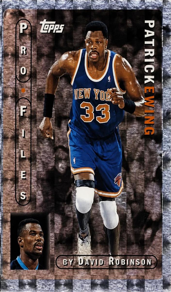 1996 Topps Patrick Ewing #PF-8 card