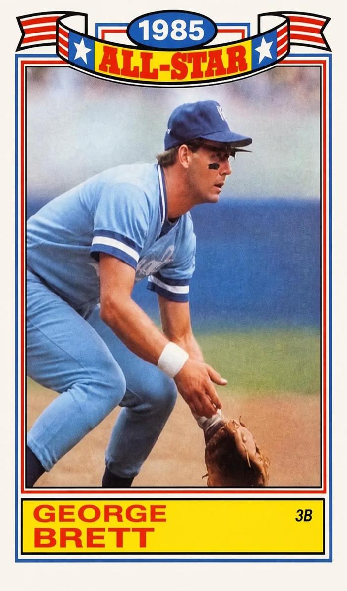 1986 George Brett #4