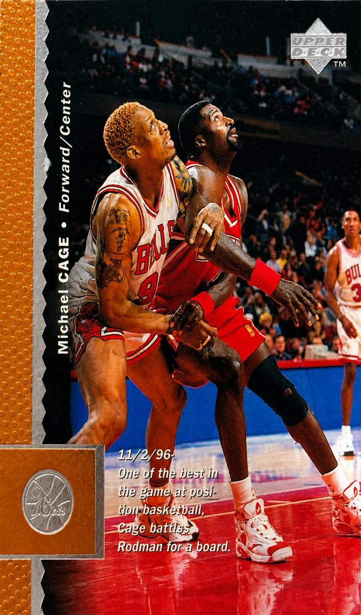 1996 Upper Deck Michael Cage #272 card