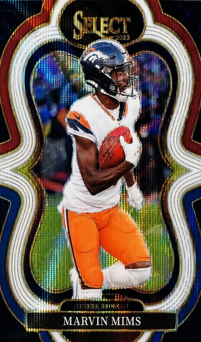 Marvin Mims 2025 Select Football card