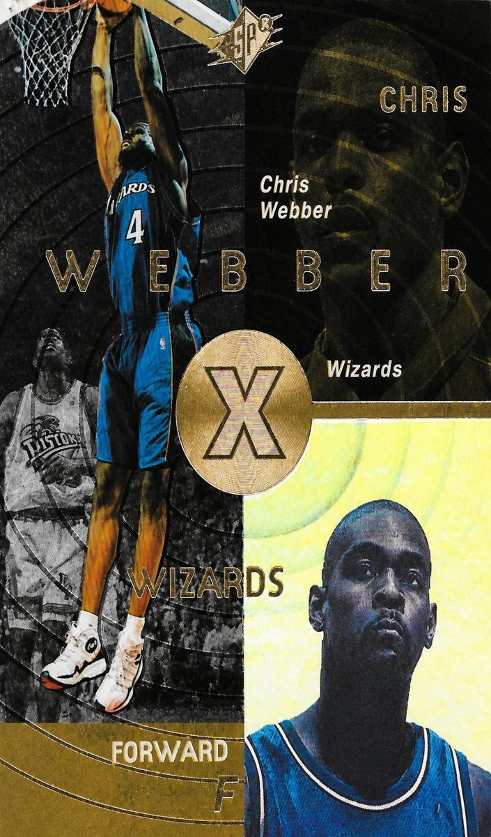 1997 Chris Webber [Gold] #50