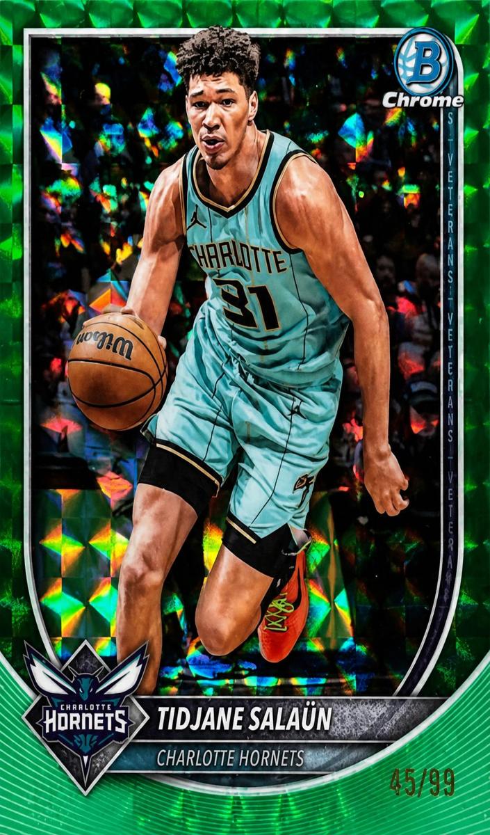 Tidjane Salaun 2025 Bowman Basketball card