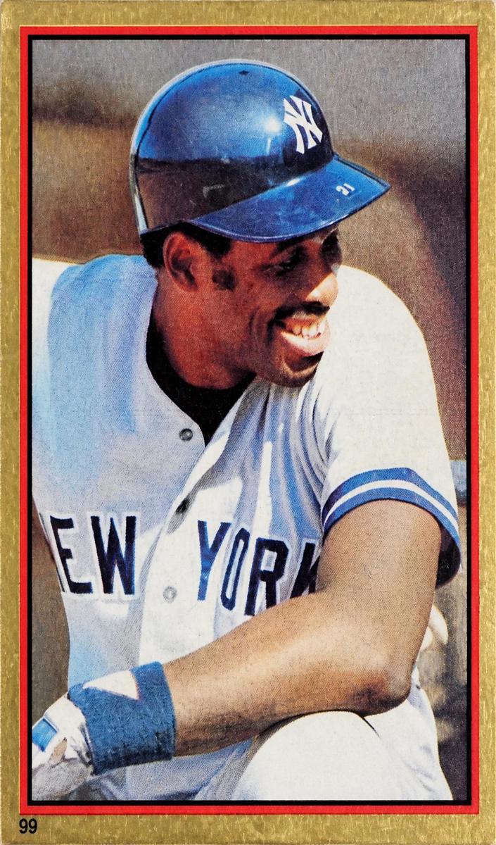 1983 Topps Stickers Dave Winfield #99 card