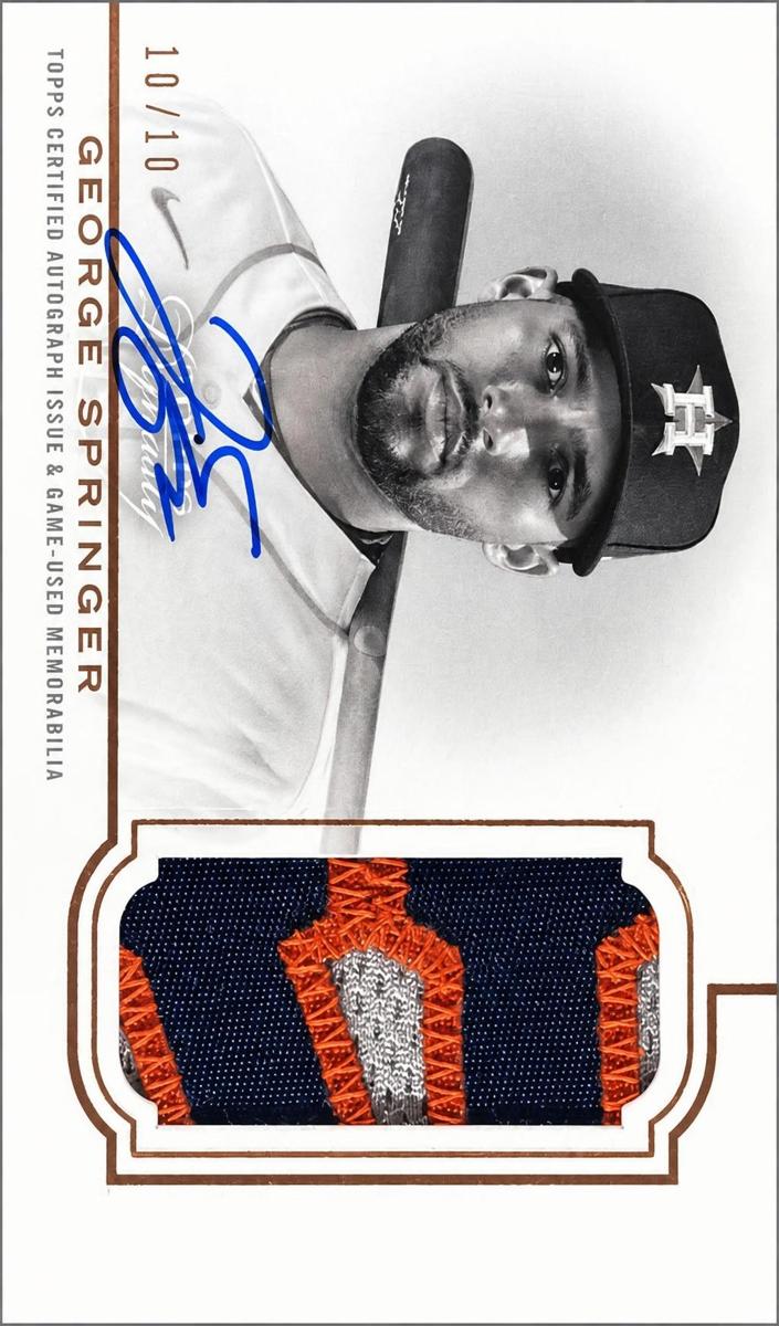2020 George Springer #DAP-GSP8