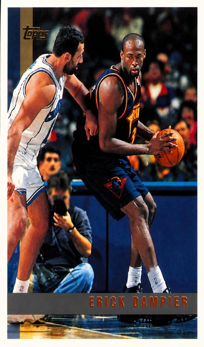 1997 Topps Erick Dampier #153 card