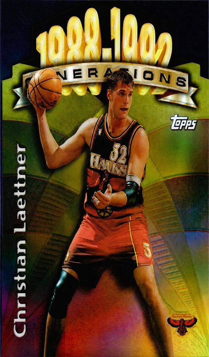 1997 Topps Refractor #G17 Christian Laettner front