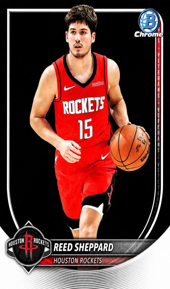 Reed Sheppard 2025 Bowman Basketball card
