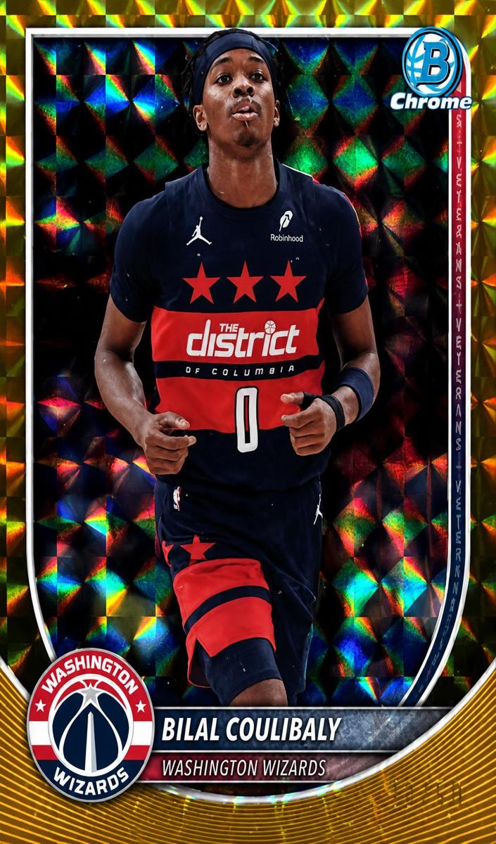 Bilal Coulibaly 2025 Bowman Basketball card