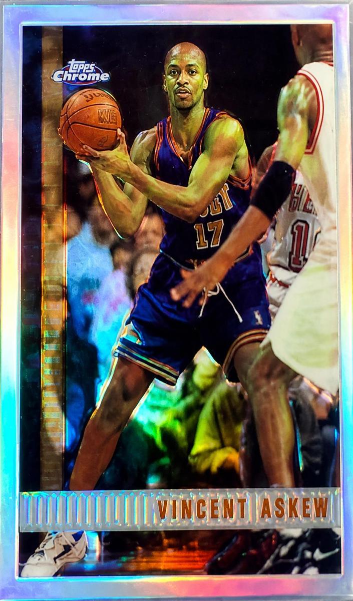 1997 Topps Chrome Vincent Askew #60 card