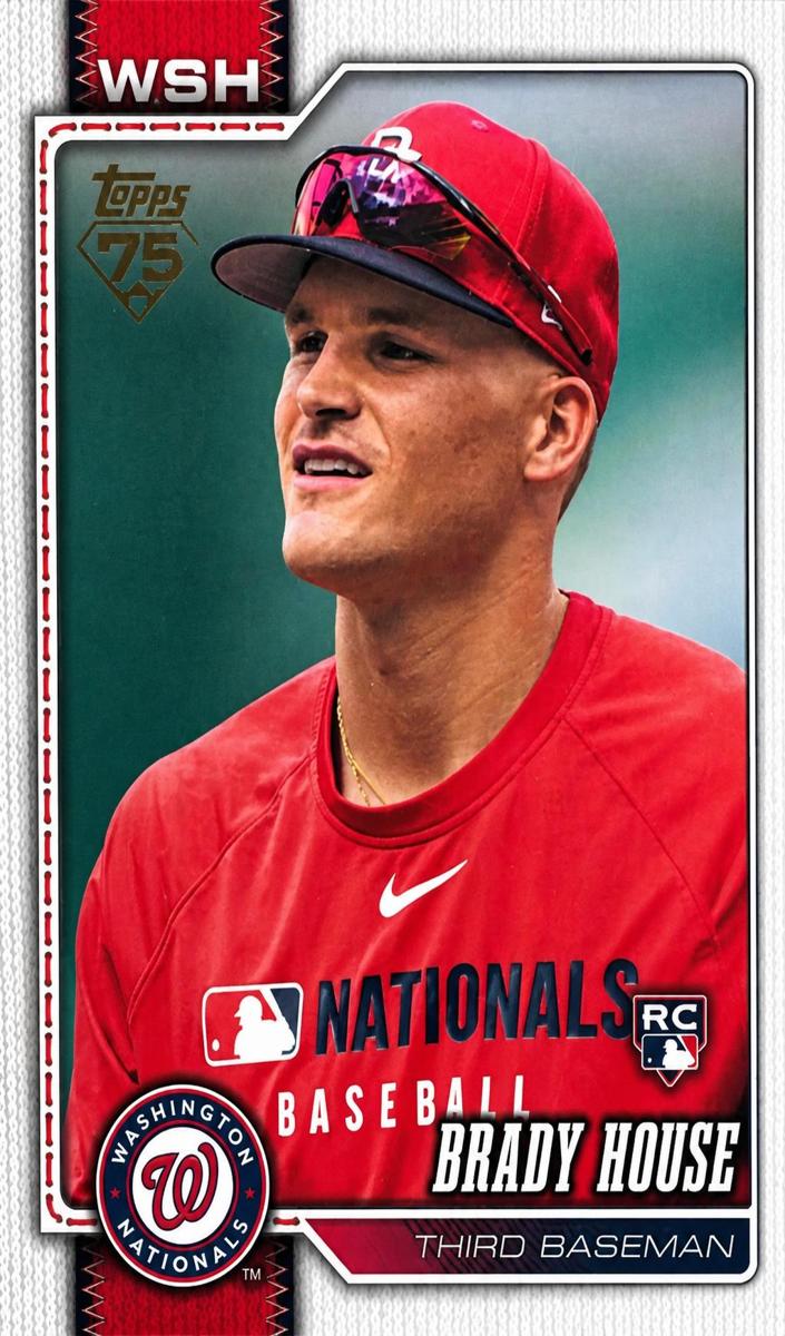 Brady House 2026 Topps Baseball card
