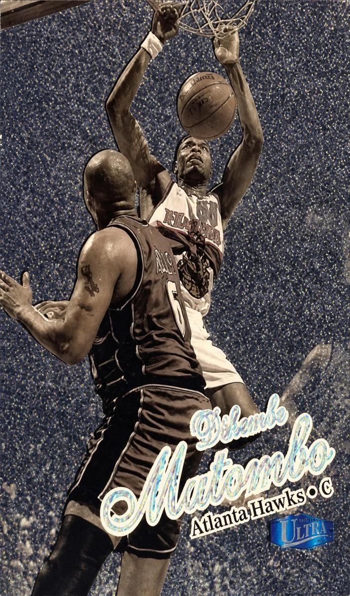 1997 Dikembe Mutombo [Platinum Medallion] #43P
