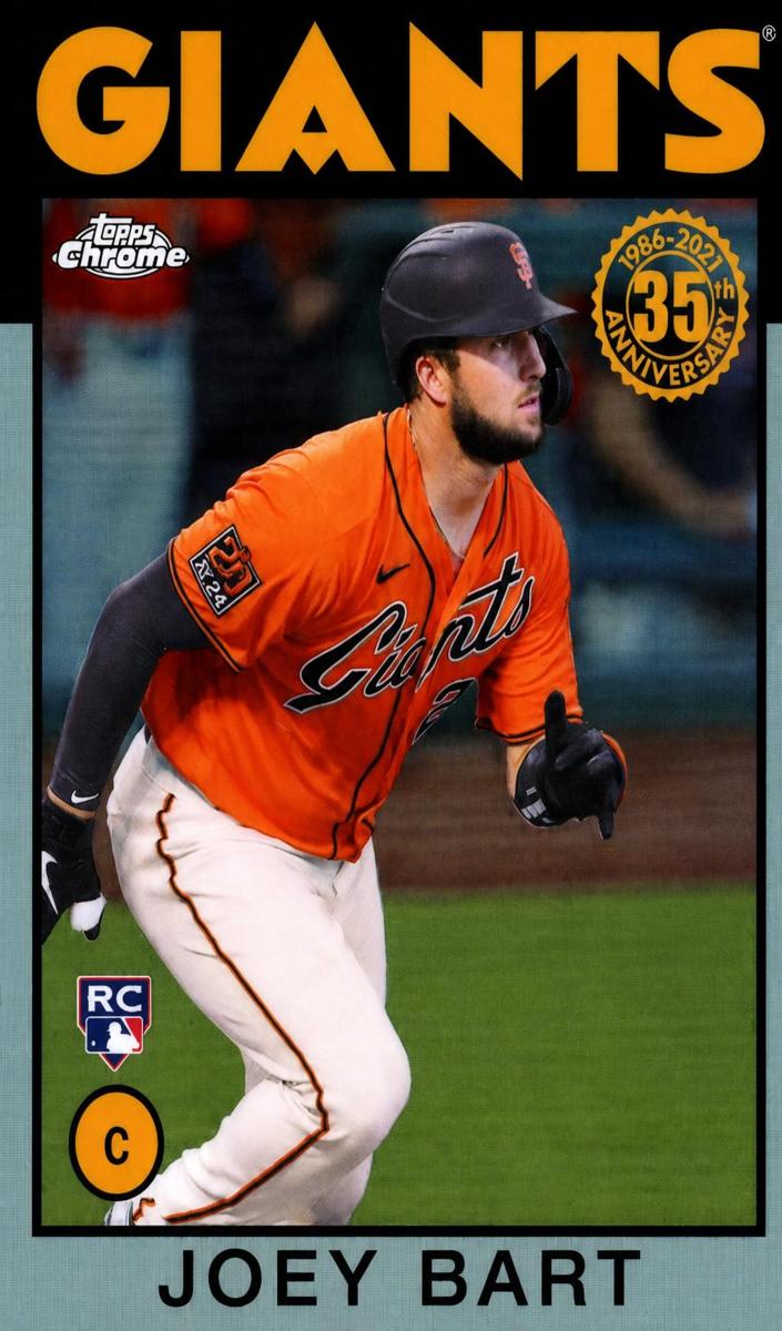 2021 Joey Bart [Orange Refractor] #86BC-15