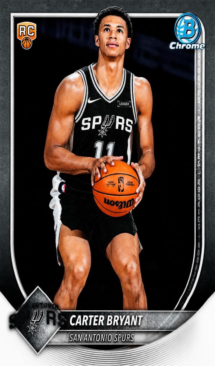 Carter Bryant 2025 Bowman Basketball card