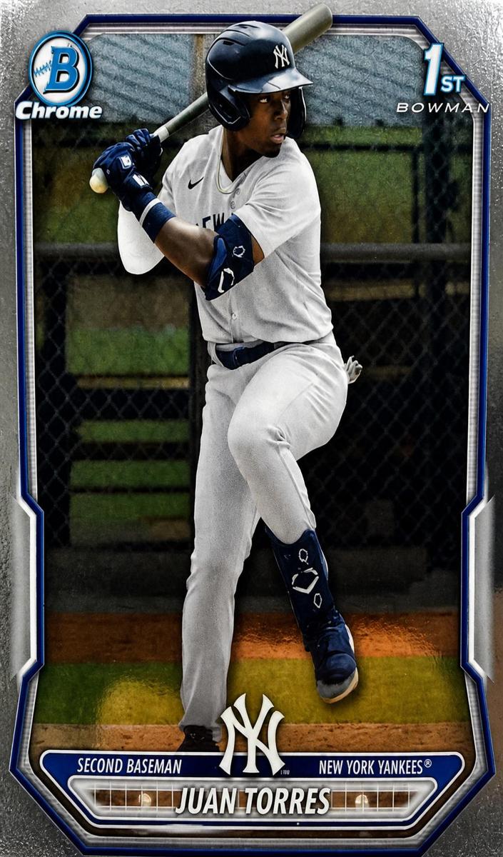 Juan Torres 2026 Bowman Baseball card