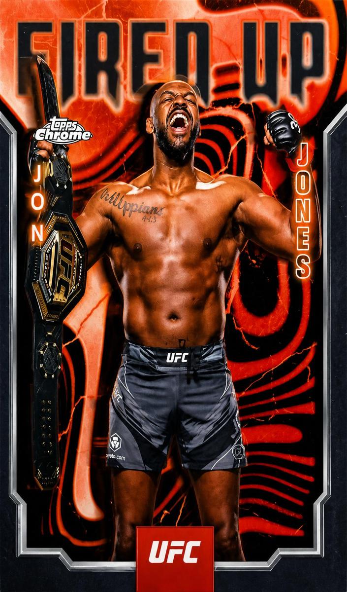 Jon Jones - 2025 Topps Chrome UFC