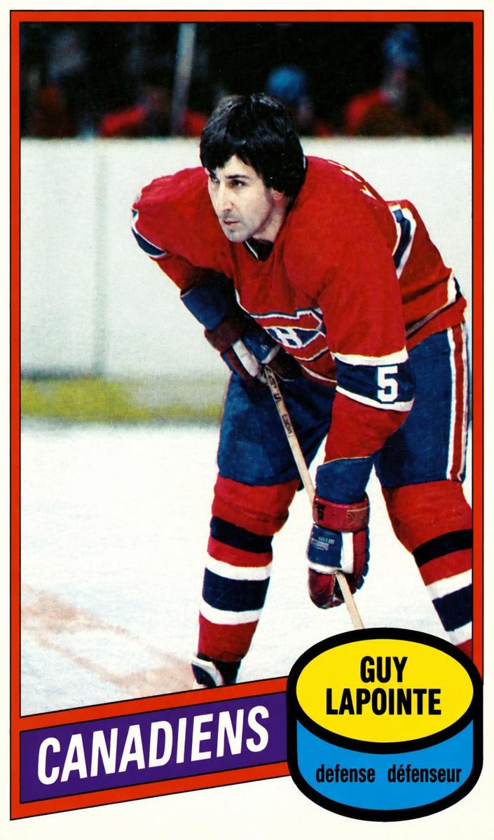1980 O-Pee-Chee Guy Lapointe #201 card