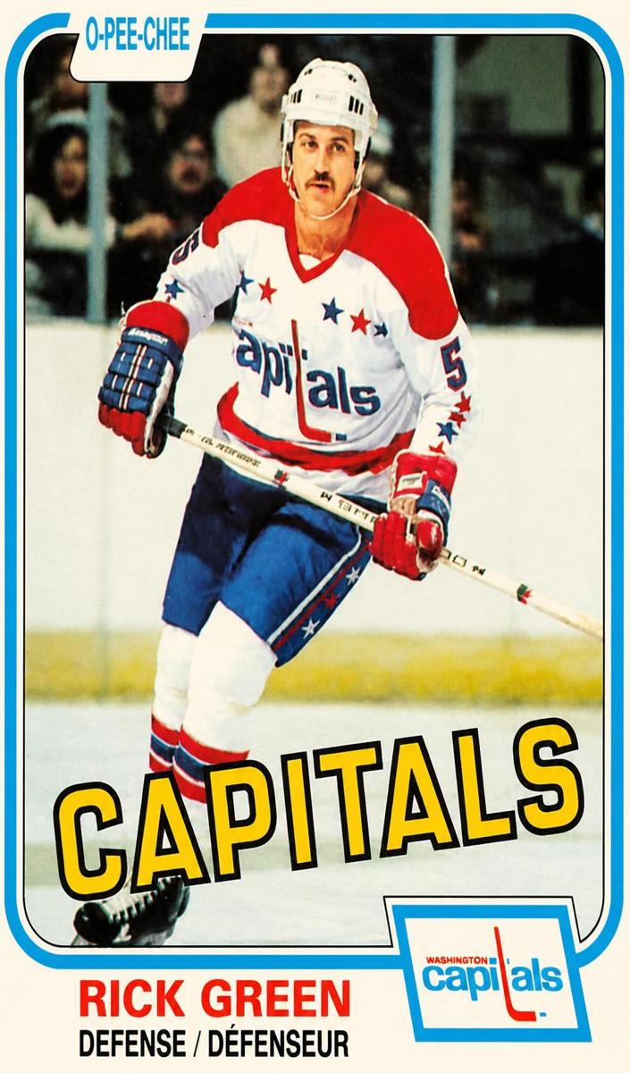 1981 O-Pee-Chee Rick Green #348 card