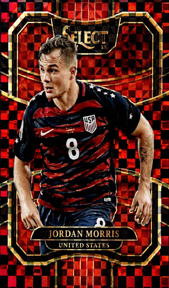 2017 Panini Select Jordan Morris [Checkerboard] #20 card