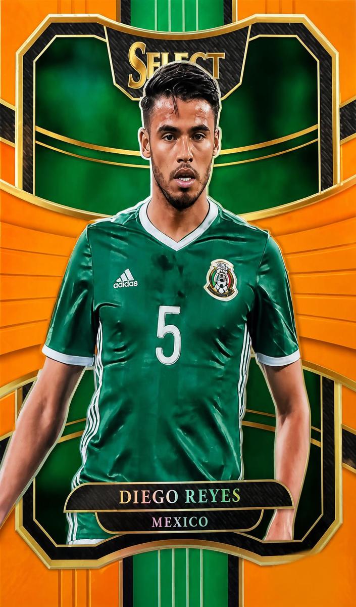 2017 Panini Select Diego Reyes [Maroon] #40 card