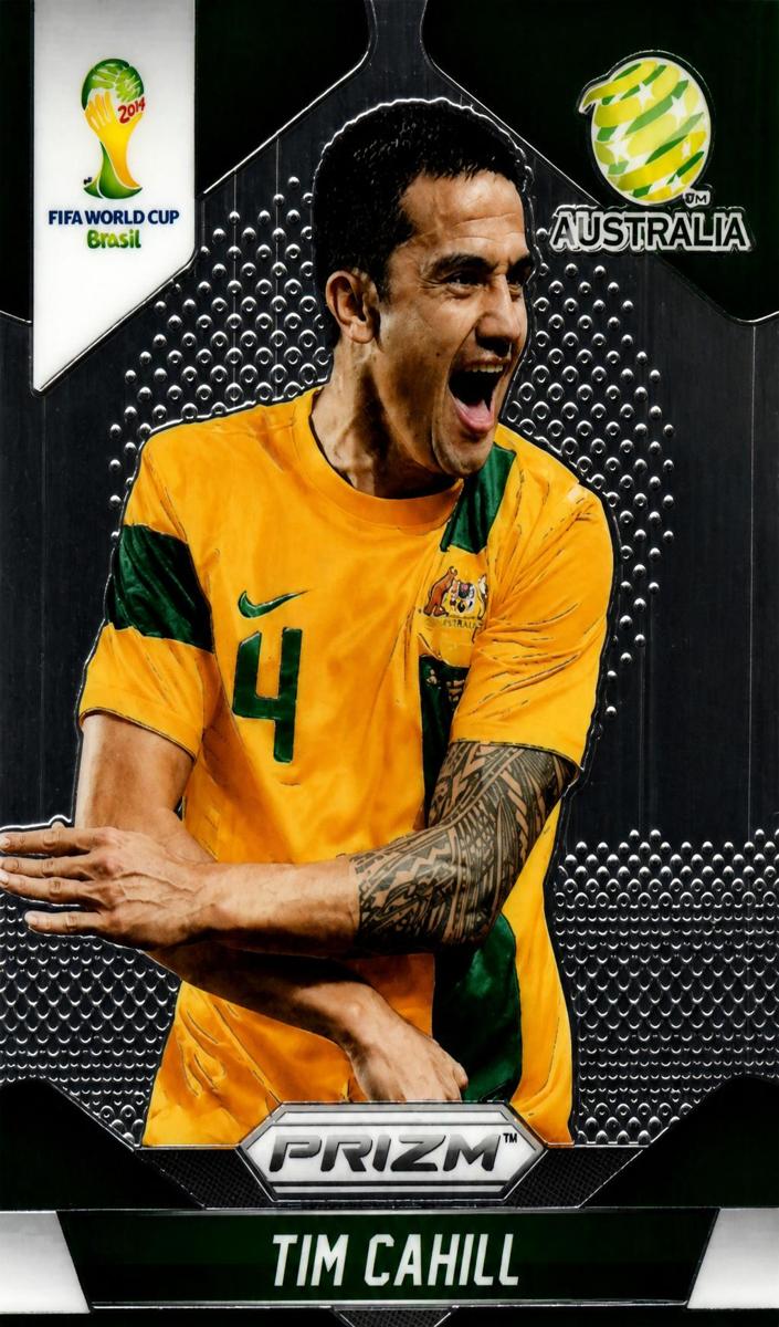 2014 Panini Prizm World Cup Tim Cahill #17 card