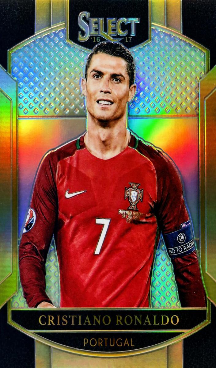 2016 Panini Select Cristiano Ronaldo [Silver] #1 card