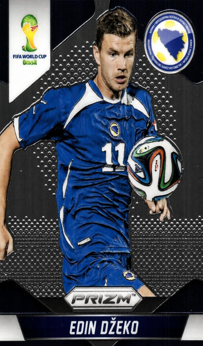 2014 Panini Prizm World Cup Edin Dzeko #26 card