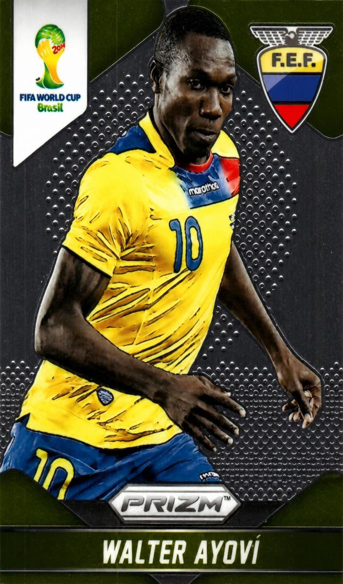 2014 Panini Prizm World Cup Walter Ayovi #65 card