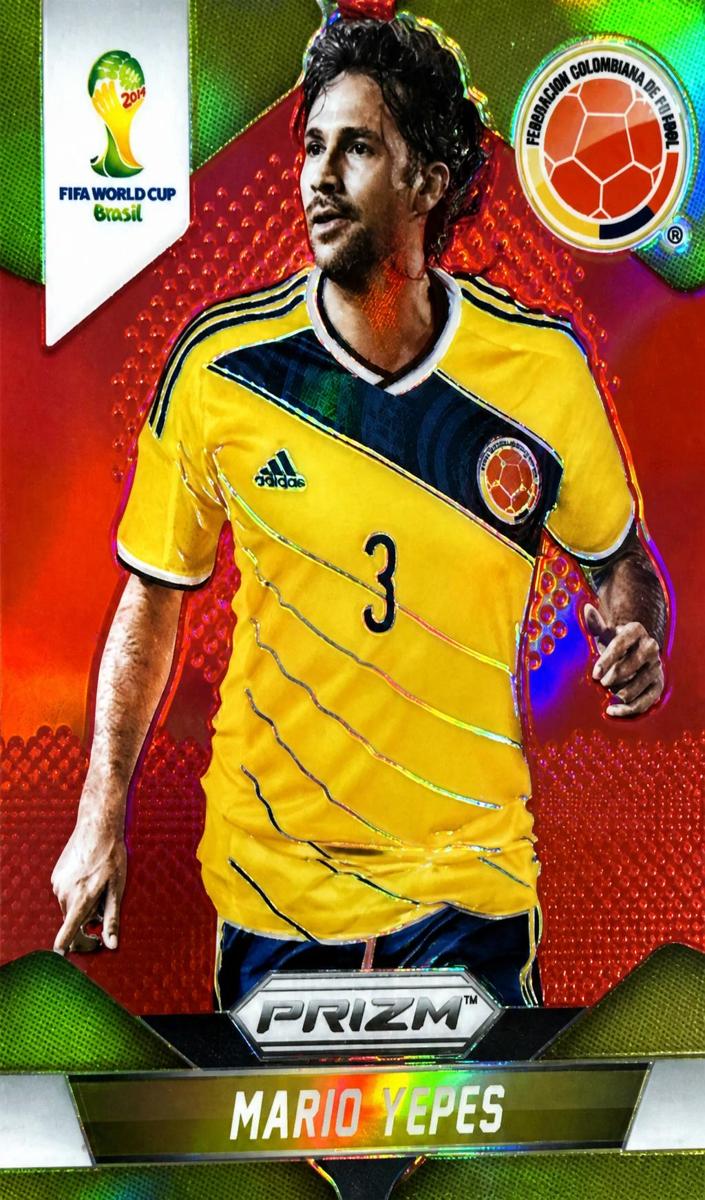 2014 Panini Prizm World Cup Mario Yepes #50 card