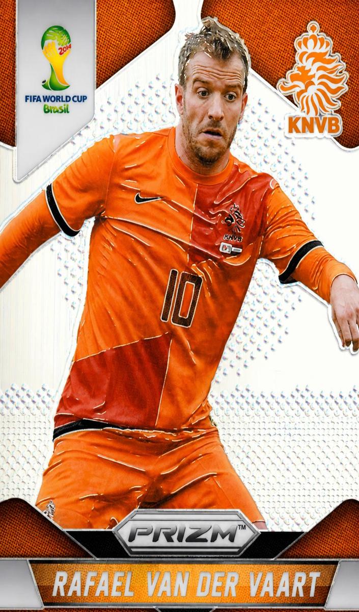 2014 Panini Prizm World Cup Rafael van der Vaart [Green] #32 card