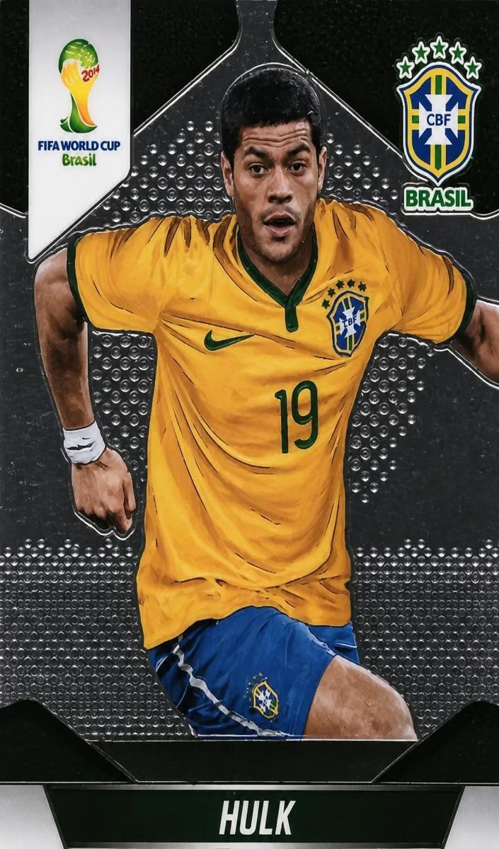 2014 Panini Prizm World Cup Hulk [Purple] #111 card