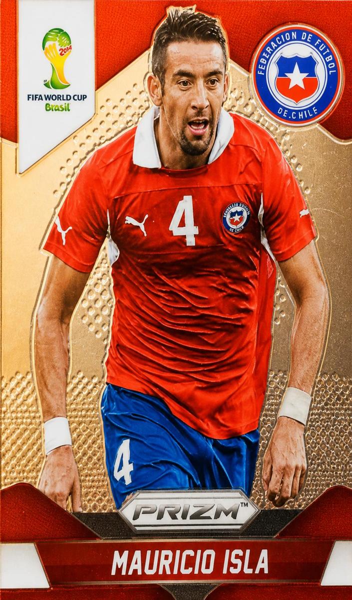 2014 Panini Prizm World Cup Mauricio Isla #42 card
