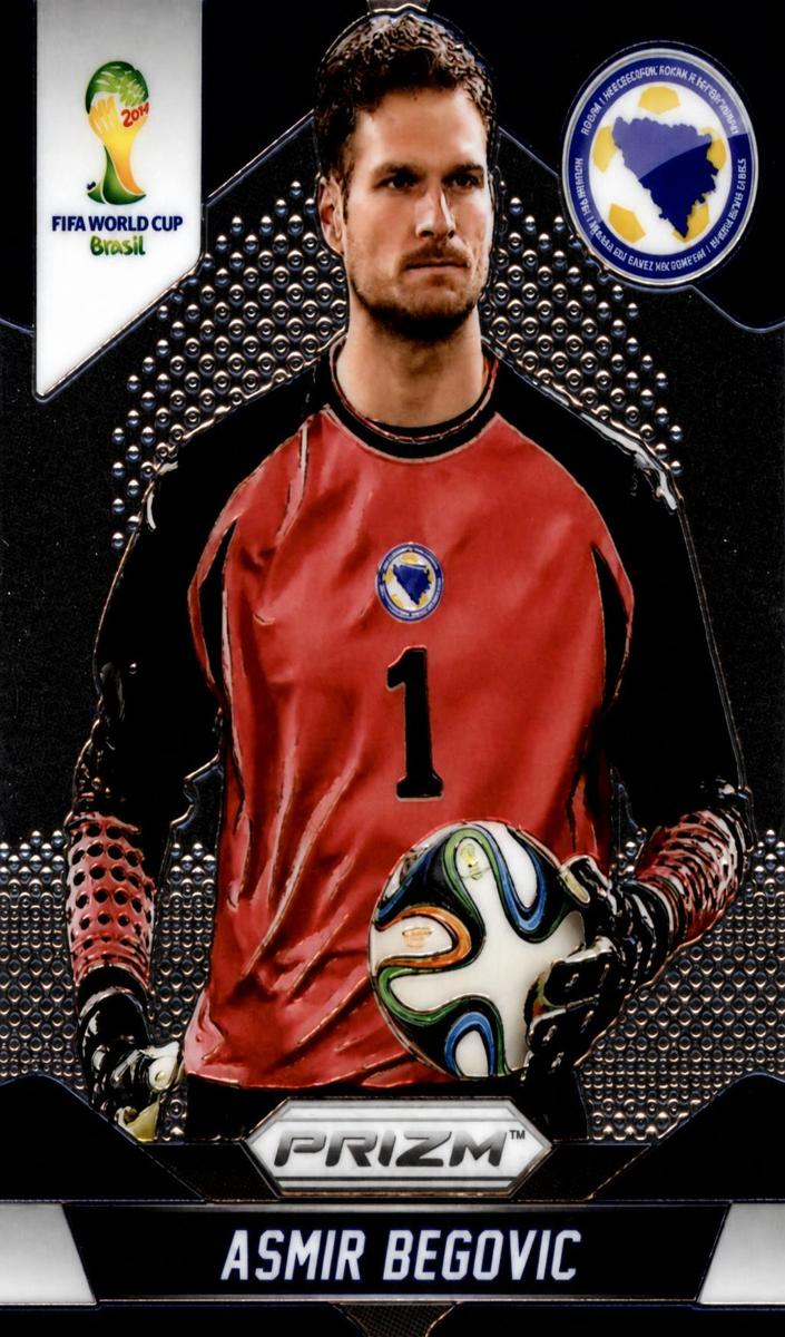 2014 Panini Prizm World Cup Asmir Begovic #23 card