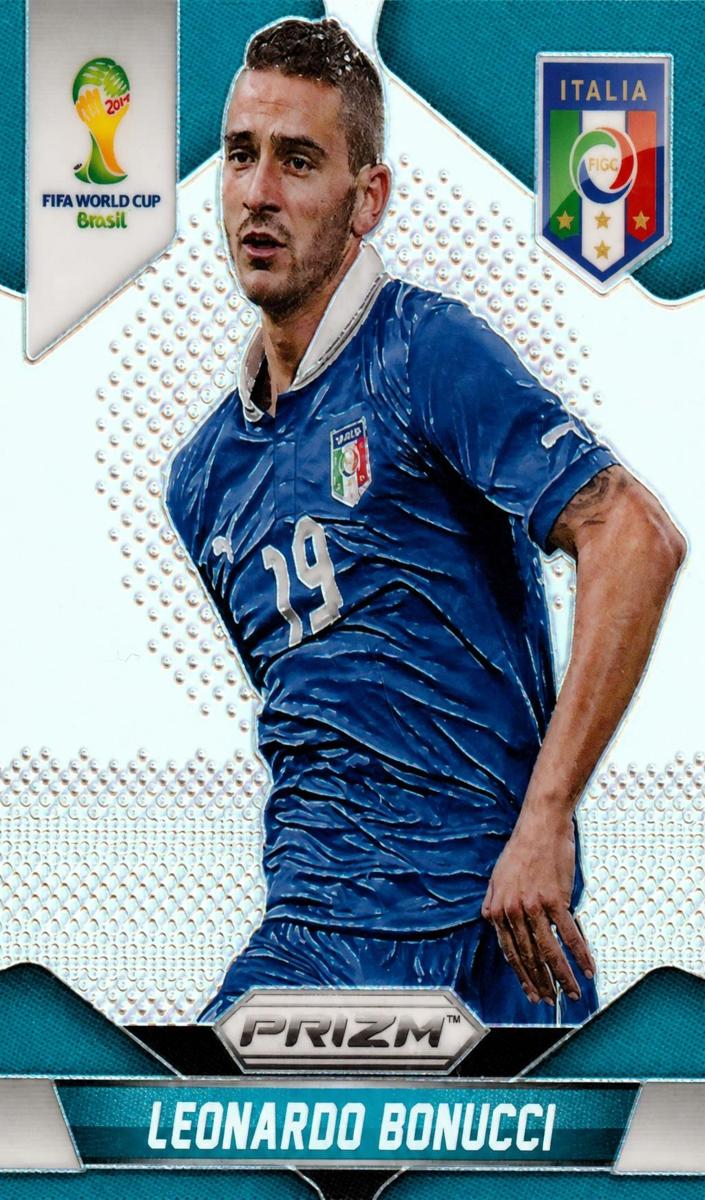 2014 Panini Prizm World Cup Leonardo Bonucci [Silver] #124 card