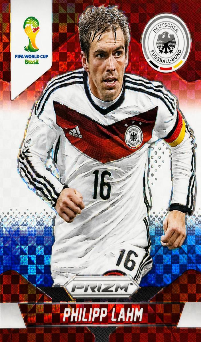 2014 Philipp Lahm [Red White and Blue Plaid] #86