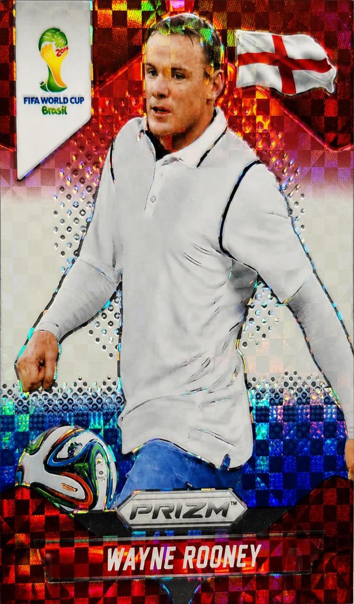 2014 Wayne Rooney [Red White and Blue Plaid] #142