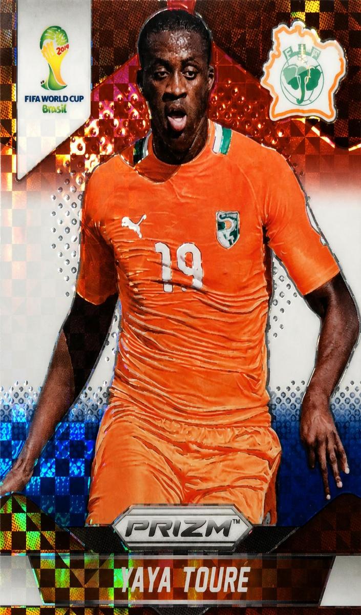 2014 Yaya Toure [Red White and Blue Plaid] #59