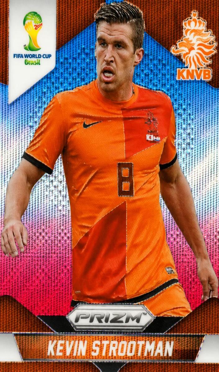 2014 Panini Prizm World Cup Kevin Strootman [Blue] #30 card