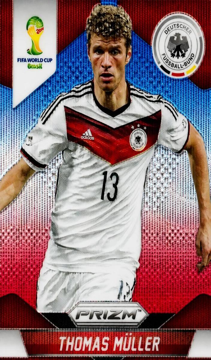2014 Thomas Muller [Blue and Red Wave] #93