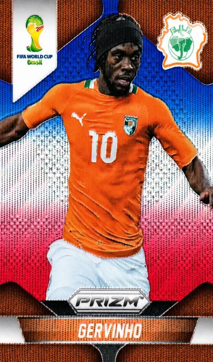 2014 Gervinho [Blue and Red Wave] #62