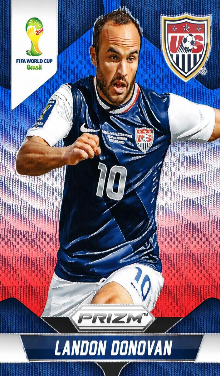 2014 Landon Donovan [Blue and Red Wave] #70