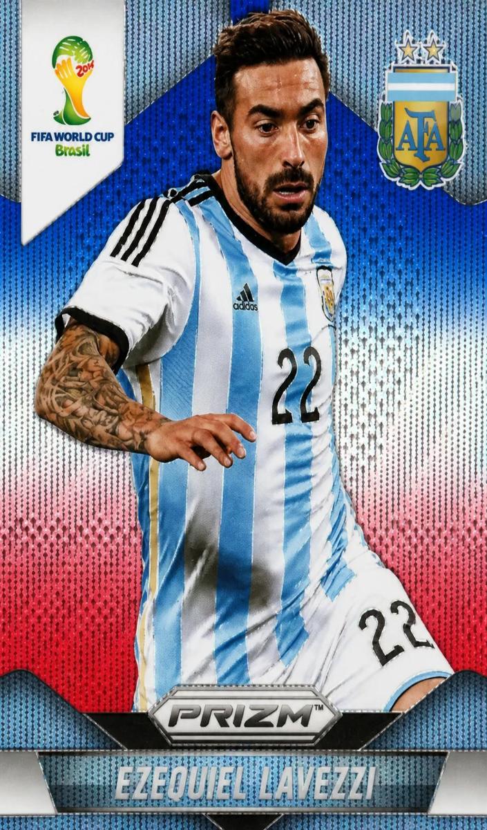 2014 Ezequiel Lavezzi [Blue and Red Wave] #10