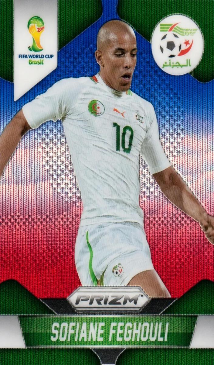 2014 Sofiane Feghouli [Blue and Red Wave] #3