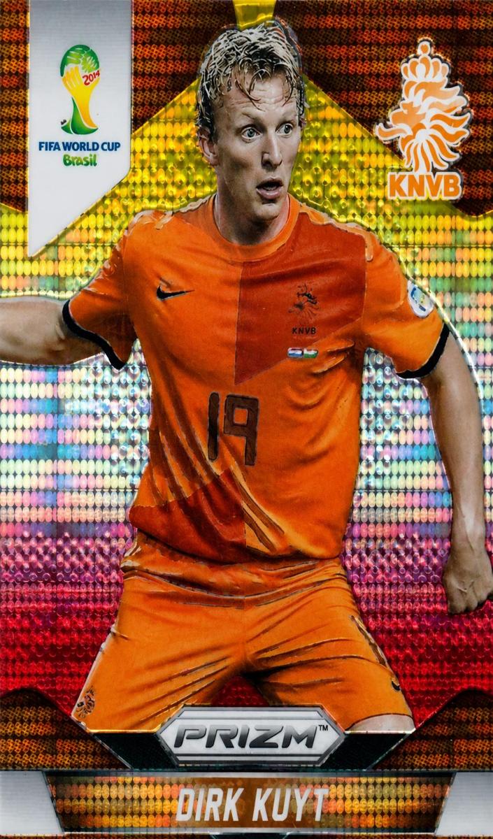 2014 Dirk Kuyt [Yellow and Red Pulsar] #34