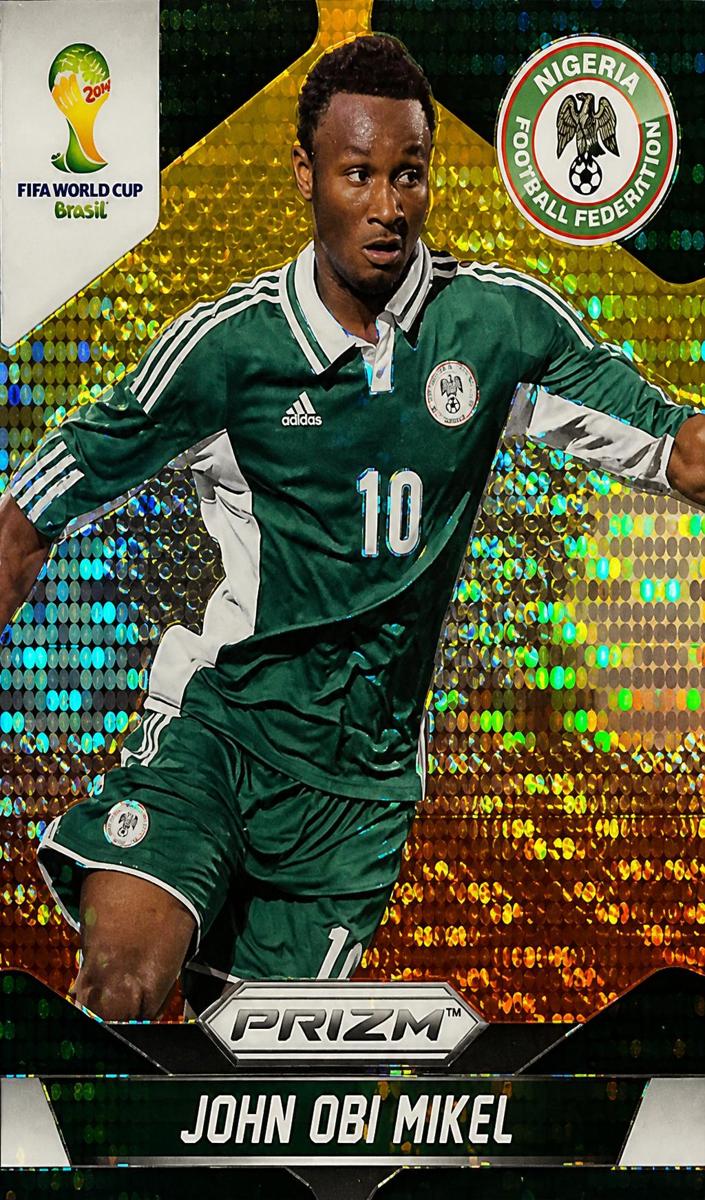 2014 Panini Prizm World Cup John Obi Mikel #152 card