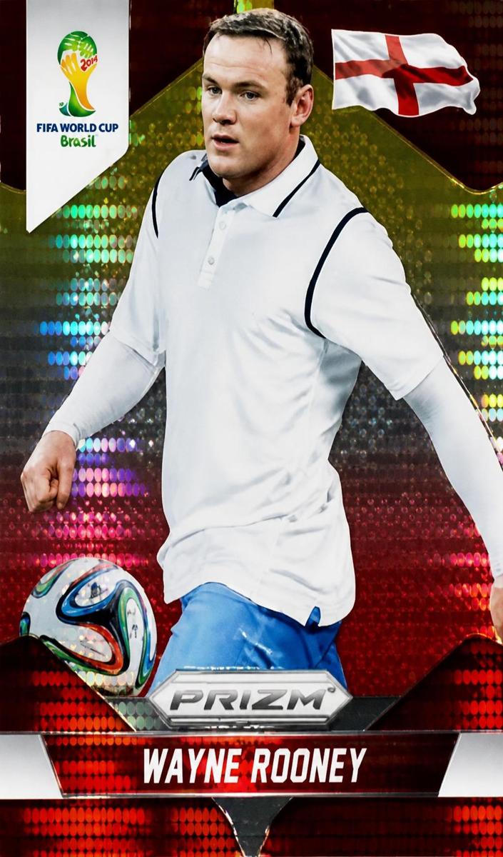 2014 Wayne Rooney [Yellow and Red Pulsar] #142