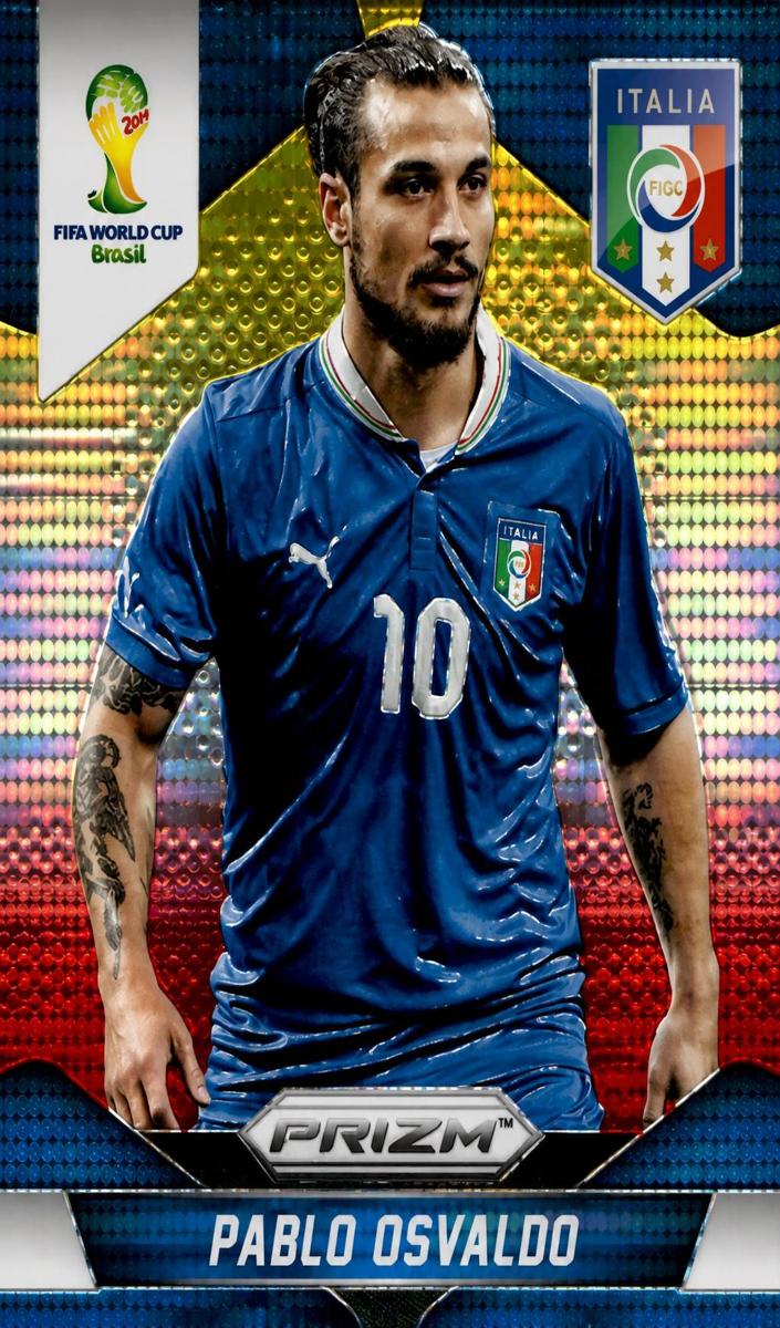 2014 Pablo Osvaldo [Yellow and Red Pulsar] #133