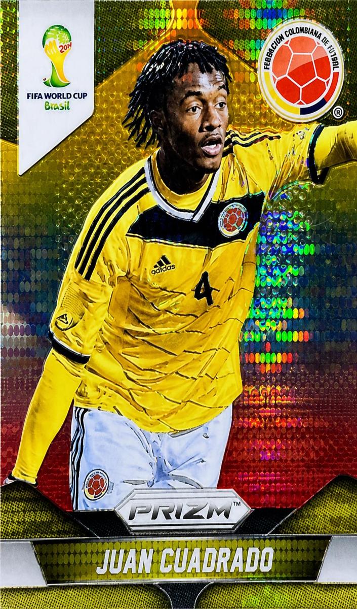 2014 Juan Cuadrado [Yellow and Red Pulsar] #51