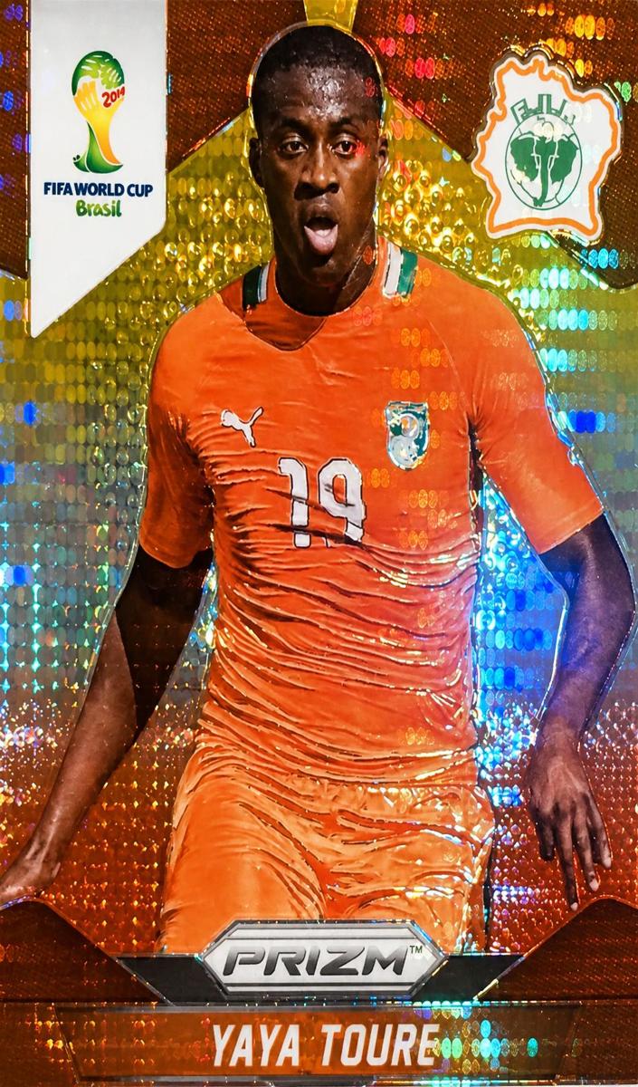 2014 Yaya Toure [Yellow and Red Pulsar] #59